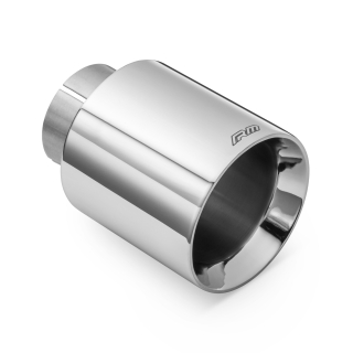 polished stainless steel straight tip KPCP/DS 76/51mm KPCP